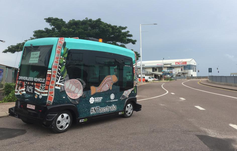 AllDayRTK NT Autonomous Bus trial